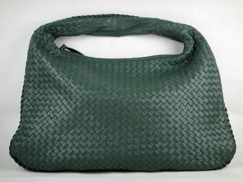 Bottega Veneta Nappa Hobo Lambskin Bag 5091 Mo Green